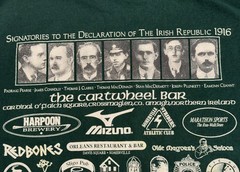 Rás na hÉireann USA 5K event green t-shirt 2007 Adult Size Large Somerville, MA