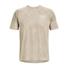 Under Armour 1377055 Men’s UA Freedom Flag Tech T-Shirt, Khaki Base, Medium