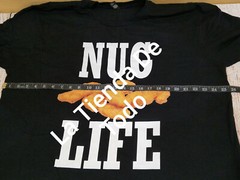 FUNNY 2XL XXL THUG NUG LIFE 6 PIECE CHICKEN MCNUGGETS DESIGN READ