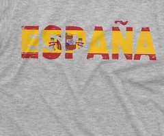 Spain Tshirt Espana Tee EspaÃ±a Football Soccer tee Spanish Flag Patriotic shirt