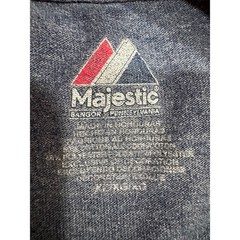 Majestic Los Angeles Dodgers MLB Graphic T-Shirt Mens XL Heather Navy Blue LA