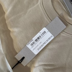 ESSENTIALS Linen T-Shirt L SSENSE EXCLUSIVE FW21 100% AUTHENTIC NEW *SHIPS ASAP*
