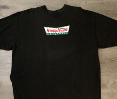 Vintage Y2K Krispy Kreme Donuts Doughnuts Short Sleeve T-Shirt Mens XXL 50-52