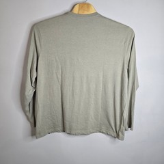 Mountain and Isles Mens XXL Papa Bear Graphic Long Sleeve T-Shirt Khaki Green