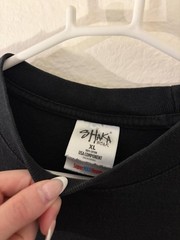 Shaka Wear Men’s 100% Cotton World Famous Heavyweight T-Shirt EH6 Black Size XL