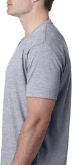 Next Level Men’s CVC Combed Baby Rib Knit V-Neck T-Shirt