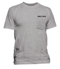 Mens Salt Life Tiki Hour Graphic Pocket Short Sleeve T-Shirt – Large – NWT