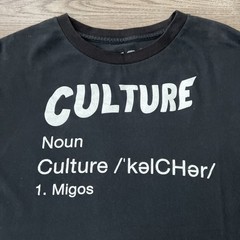 Migos Culture Definition T Shirt Mens XL Black Official Merch Rap Hip Hop Album