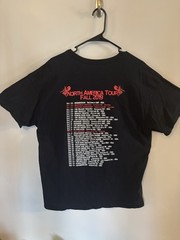 Goblin Deep Red North America Tour 2019 Men’s Black Cotton Graphic T-Shirt XL