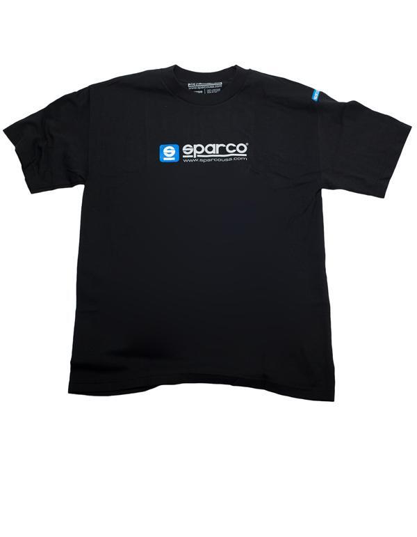 Sparco WWW T-Shirt Logo Black Graphic Ultra-soft T-Shirt Official Licensed