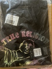 TRUE RELIGION REAL DEAL BUDDHA Onyx Designer T-shirt 🔥 Men’s Size Large *Rare*