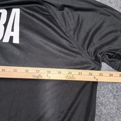 NBA Basketball Logo T-Shirt Black Mens Sz X Large Pullover Crew Neck