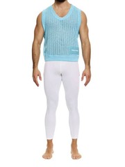 Modus Vivendi Crochet Summer Knitted Tank, Many Colours, Sleeveless, Scoop Neck