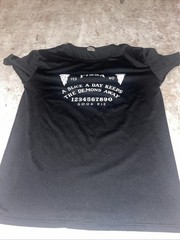 Ouija A Slice A Day Keeps The Demons Away Size Medium T-Shirt Pizza