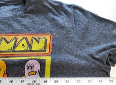 Pac-Man T-Shirt Men’s 2XL Graphic Short Sleeve Cotton Blend By C-Life Group