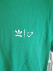 Adidas X Human Made Green Shirt Adult Gears for Futuristic Teenagers Medium