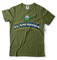 El Salvador T-shirt Salvadoran Heritage national Day Mens Unisex Tee Shirt Tee
