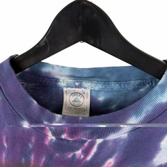 Vintage 90s Delta Pro Weight Tie Dye Hippie Style Blank Shirt Size M