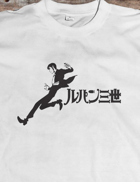 Lupin the 3rd Anime Manga Graphic T- Shirt Unisex Apparel Retro tee Design