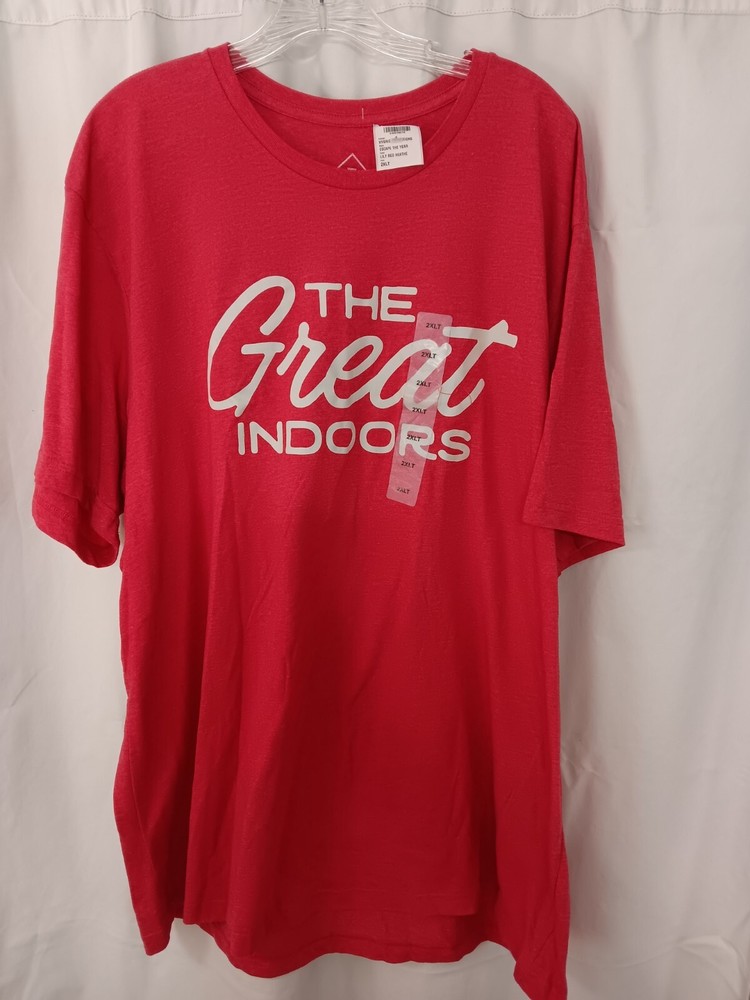 Glamping Tshirt 2XLT, “The Great Indoors” Tshirt, New With Tags
