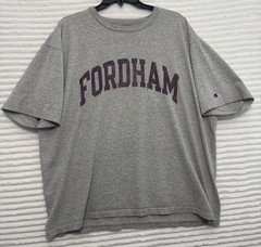 Vintage Y2K Era Champion Fordham University Fieldhouse Tshirt Mens XL