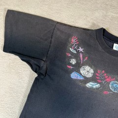 Vintage 90s Coastal Tees T-Shirt Men’s XL Nature Beach Seashells Single Stitch