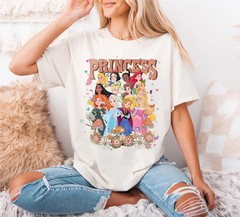 Disneyl World Princess Girl T Shirt Unisex#1
