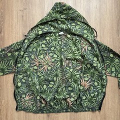 Vintage DK Flatwoods Florida Camo Hunting Jacket XL Full Zip Hooded USA Made
