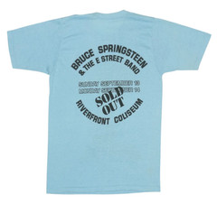1981 Bruce Springsteen Riverfront Concert Shirt