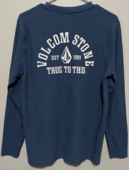 Volcom Stone “True to This” design Men’s Long Sleeve Thermal T-shirt Size S