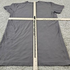 Duluth Trading Shirt Mens Large L Gray Relaxed Performance Short Sleeve Naked