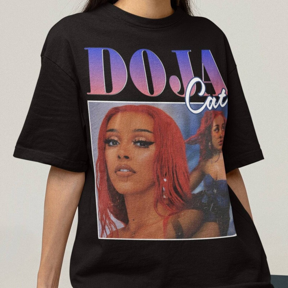 Vintage 90s Doja Cat Graphic T-Shirt Doja Cat Fan Gift RnB Rapper Graphic Unisex