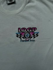 vintage 1996 IOGP Formula One Powerboat Series Tshirt Mens Large Outboard