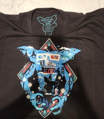 Gremlins Movie Black T-shirt 3XL Adult Unisex Winter Scene Exclusive Geekfuel