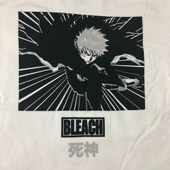 NEW Viz Media x Bleach Anime Ichigo Kurosaki Men Sz M White Shirt Japan Tokyo