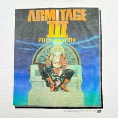 Vintage 1996 Armitage III Poly Matrix Graphic Anime Comic Images T-Shirt Mens XL
