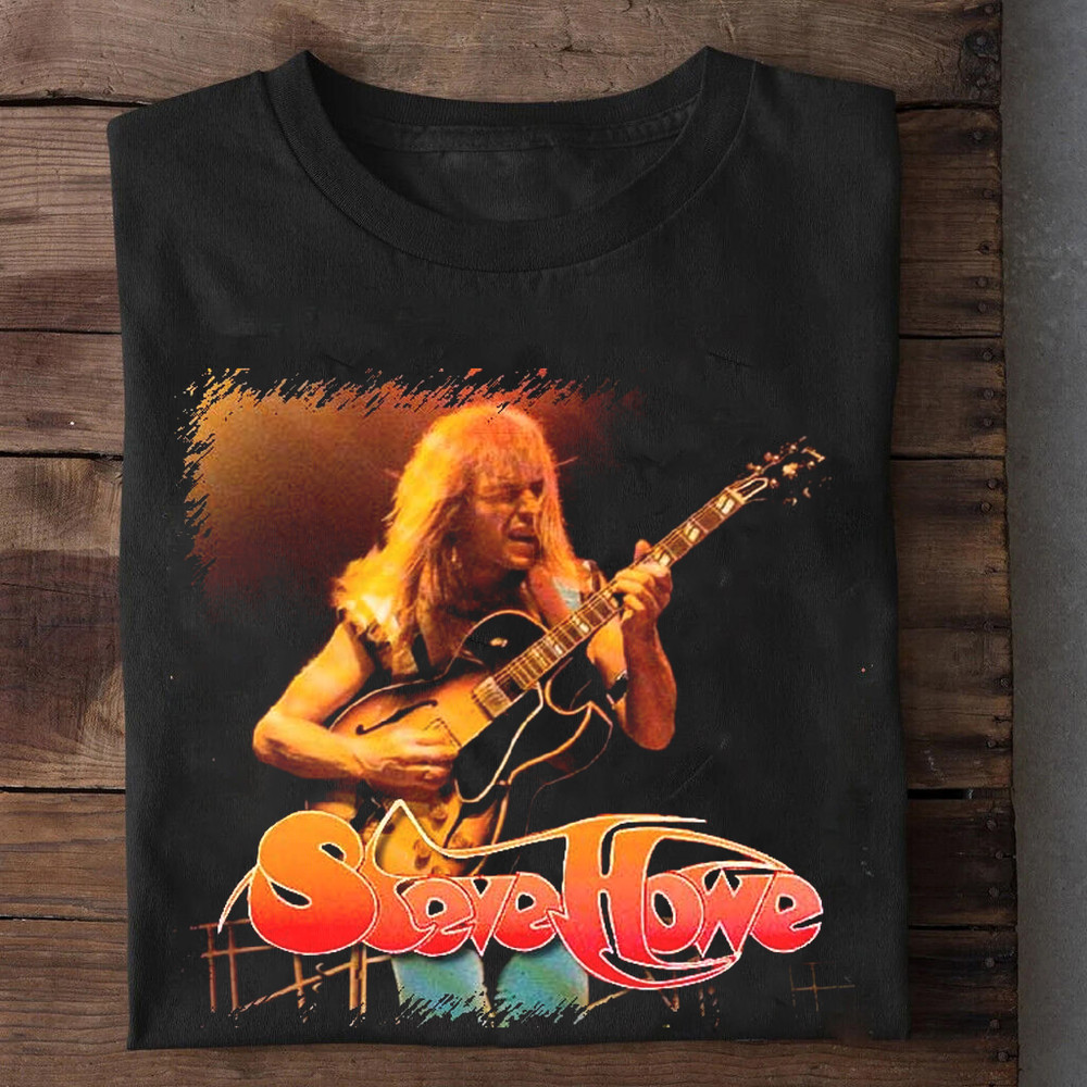 Steve Howe YES Band Gift For Fan Black All Size S-5Xl Shirt FA1520