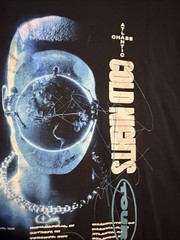 Shaka Wear Chase Atlantic Cold Nights Tour Long Sleeve T-Shirt Black Size XL