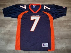 Vtg Champion John Elway Denver Broncos NFL Football Jersey Uniform Size Large 44