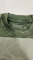 Abercrombie & Fitch Premium Heavyweight 2.0 Tee Men’s Green L Tall Crewneck