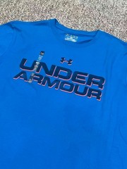 Under Armour Men HeatGear UA Wordmark Charged Cotton Loose SS Shirt (1283640)