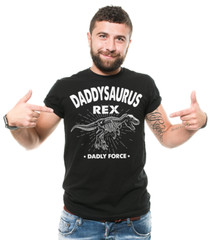 Father’s day Gift Rex shirt Daddysaurus Tee shirt Mens funny shirt fathers day