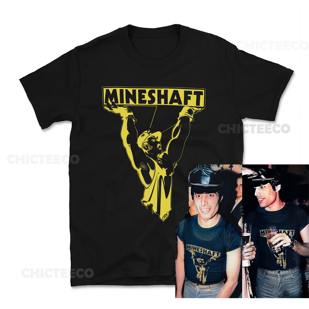 Freddie Mercury Mineshaft T-Shirt Don’t Stop Me Now Gay Pride Unisex Tee