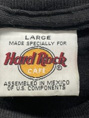 HARD ROCK CAFE ORLANDO 1990s Vintage T-SHIRT BLACK Sz Large (F9) EUC