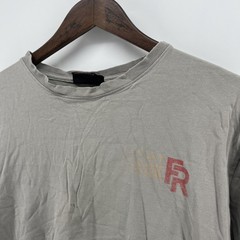 Ariat FR Shirt Men Large Flame Fire Resistant Work Crew Long Sleeve Gray FLAWS