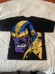 Kontra Brand Men’s 2XL Marvel Thanos AOP extremely rare 2022 limited run