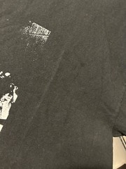 Vintage 2000s Johnny Cash Middle Finger Shirt Tee XL Tour Willie Nelson Punk