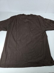 Vintage L Large 1990s Beans The Magical Fruit Graphic T-Shirt Brown Short Sleeve