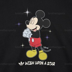 Adidas Originals X Disney T Shirts Unisex Black Crew Neck Moderate KT7774 Men