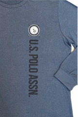 US Polo Assn Player USPA Big Logo Long Sleeve Crewneck Classic Tee T Shirt XXL